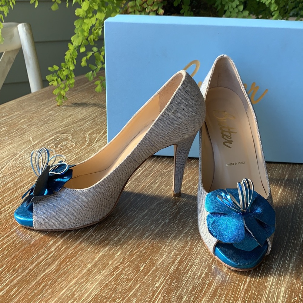 Butter Blue Heels Wedding💍💍💍